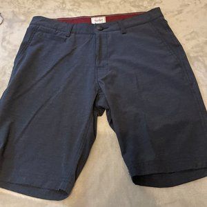 7 Diamonds Blue Shorts Size 30